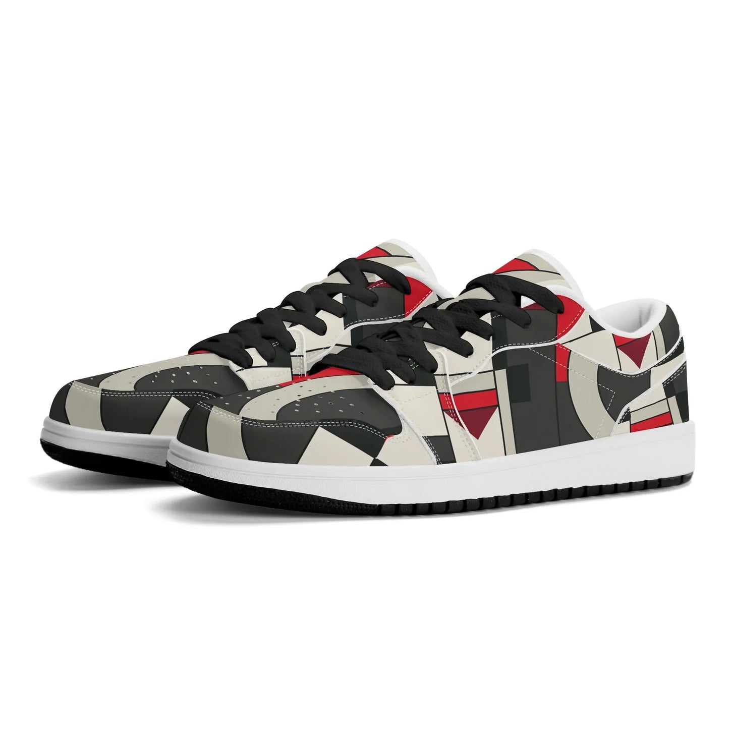 geometry-v6-low-top-leder-sneaker-fur-herren-sneaker-jlr-design-34671 - JLR Design