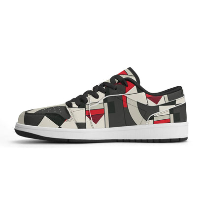 geometry-v6-low-top-leder-sneaker-fur-herren-sneaker-jlr-design-63480 - JLR Design