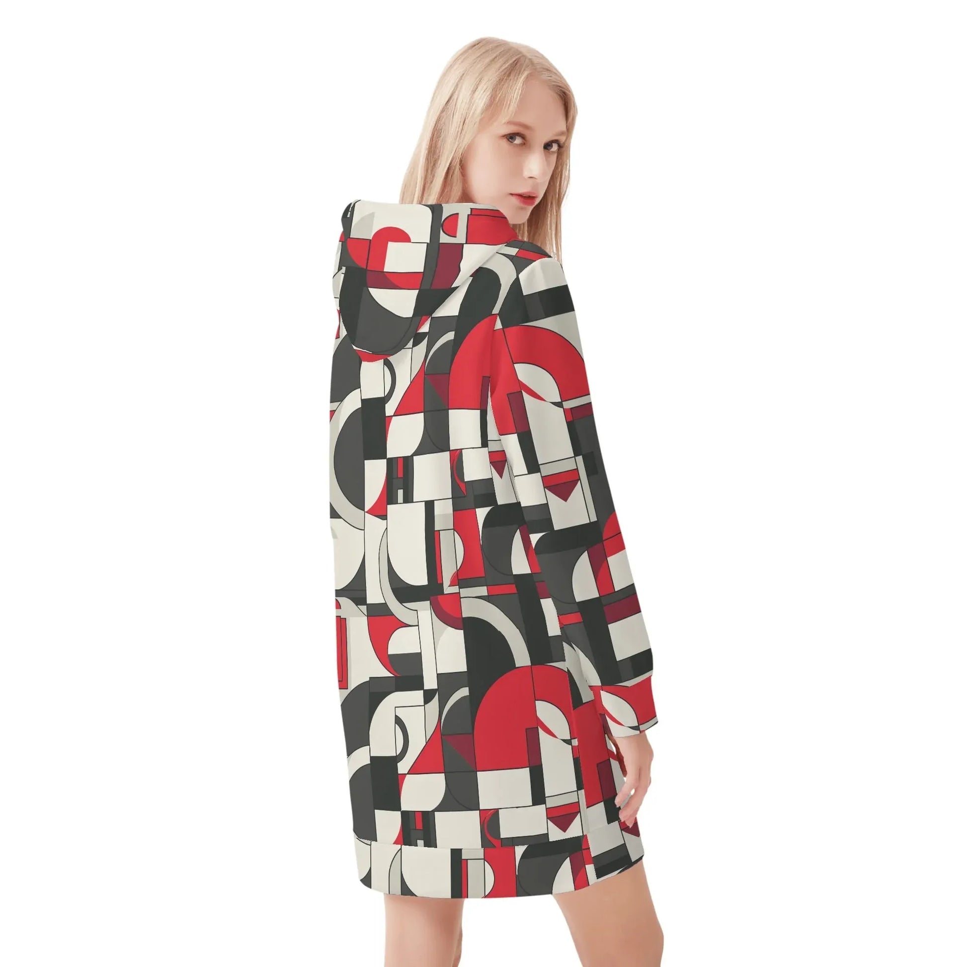 geometry-v7-velvet-hoodie-dress-hoodiekleid-jlr-design-87772 - JLR Design