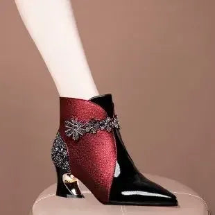 glamourose-mesh-sandalen-mit-blockabsatz-high-heels-jlr-design-74887 - JLR Design