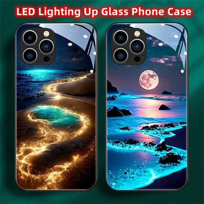 Glowing Beach LED Handyhülle für Iphone 13/14/15/Mini/Plus/Pro/ProMax Phone Case 42.99 Beach, Case, Glowing, LED JLR Design