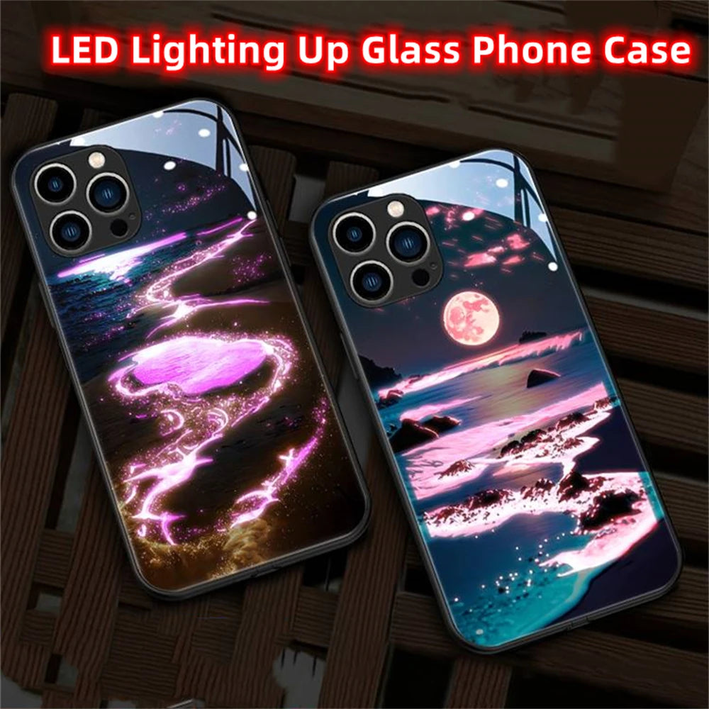 Glowing Beach LED Handyhülle für Iphone 13/14/15/Mini/Plus/Pro/ProMax Phone Case 42.99 Beach, Case, Glowing, LED JLR Design