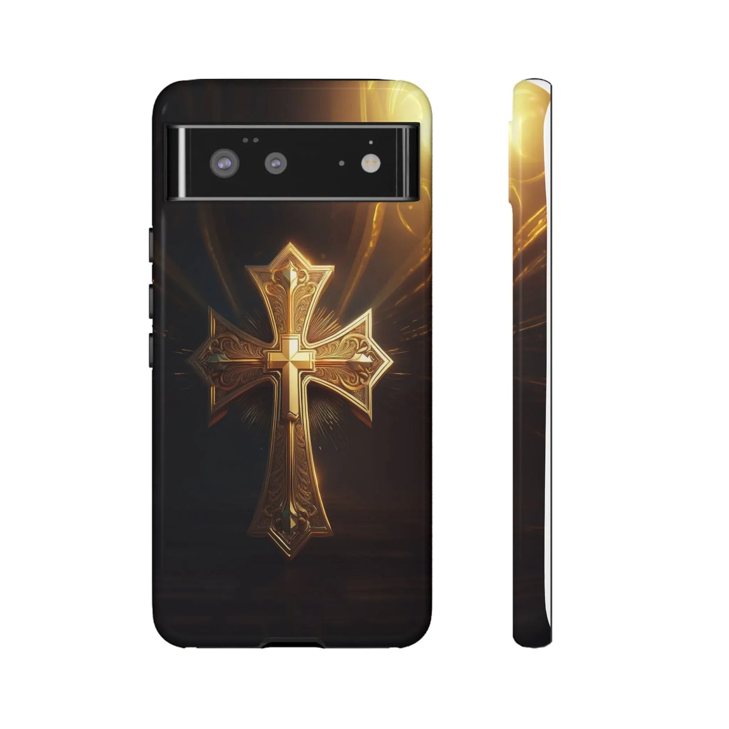 golden-cross-handyhulle-fur-google-pixel-678-phone-case-jlr-design-26533 - JLR Design