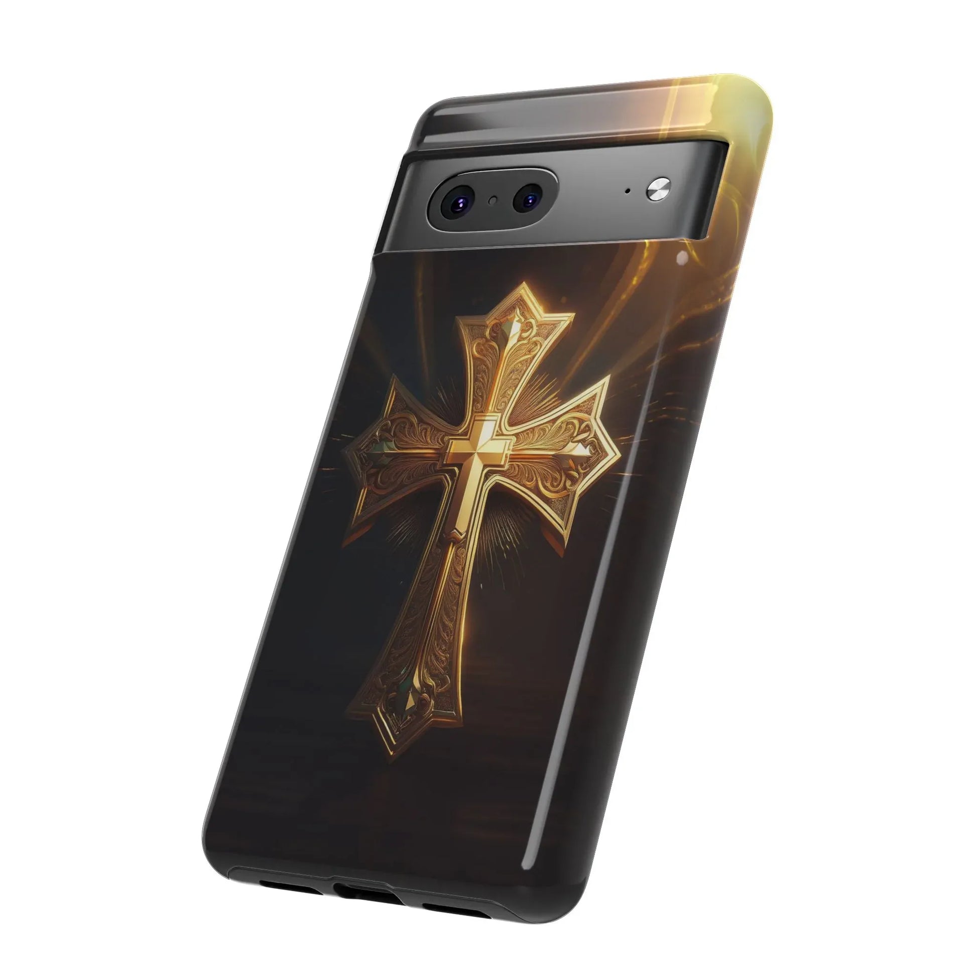 golden-cross-handyhulle-fur-google-pixel-678-phone-case-jlr-design-13040 - JLR Design