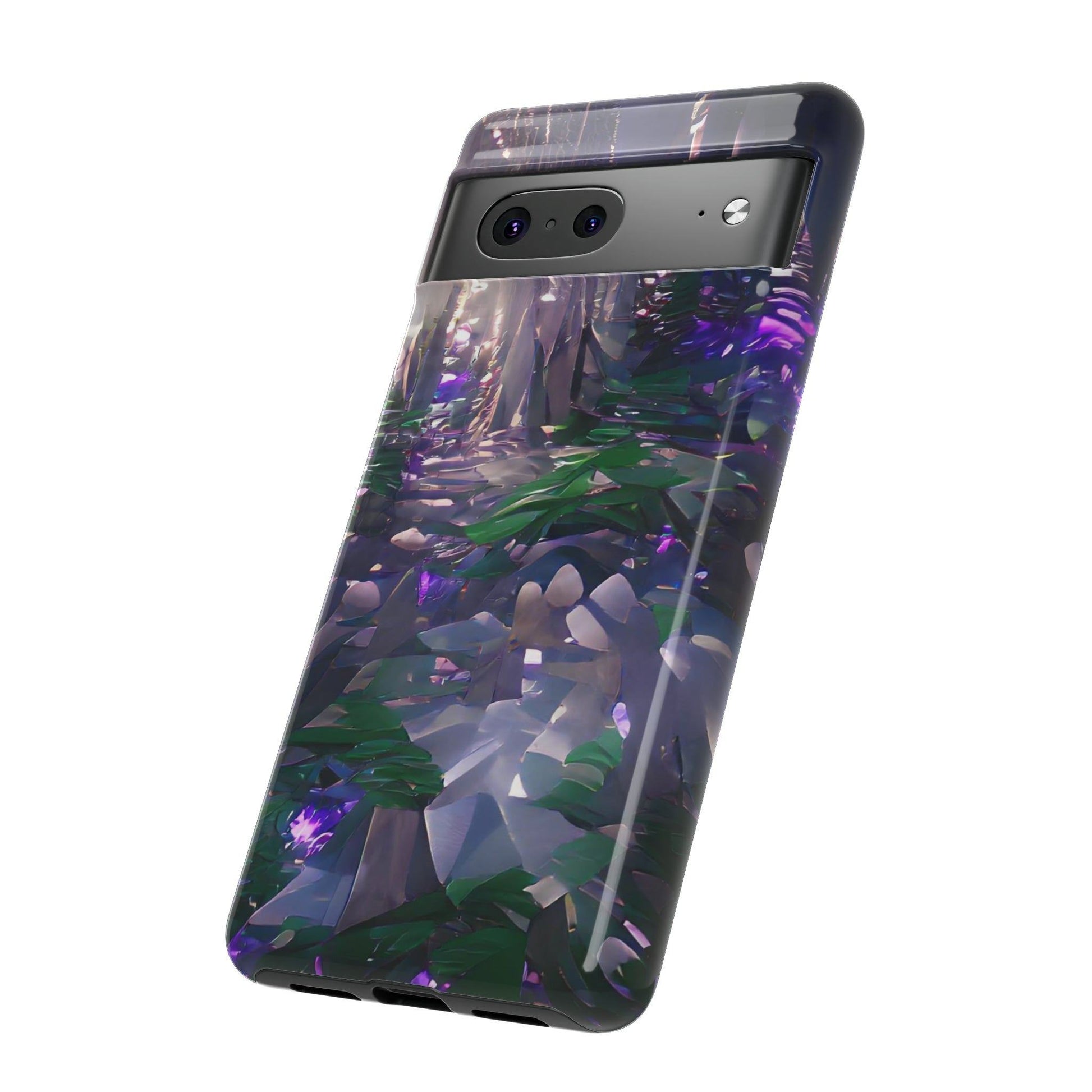 Google Pixel Crystal Forest Cover Phone Case 34.99 Accessories, Glossy, iPhone Cases, Matte, Phone accessory, Phone Cases, Samsung Cases, Tough, Valentine's Day Picks JLR Design