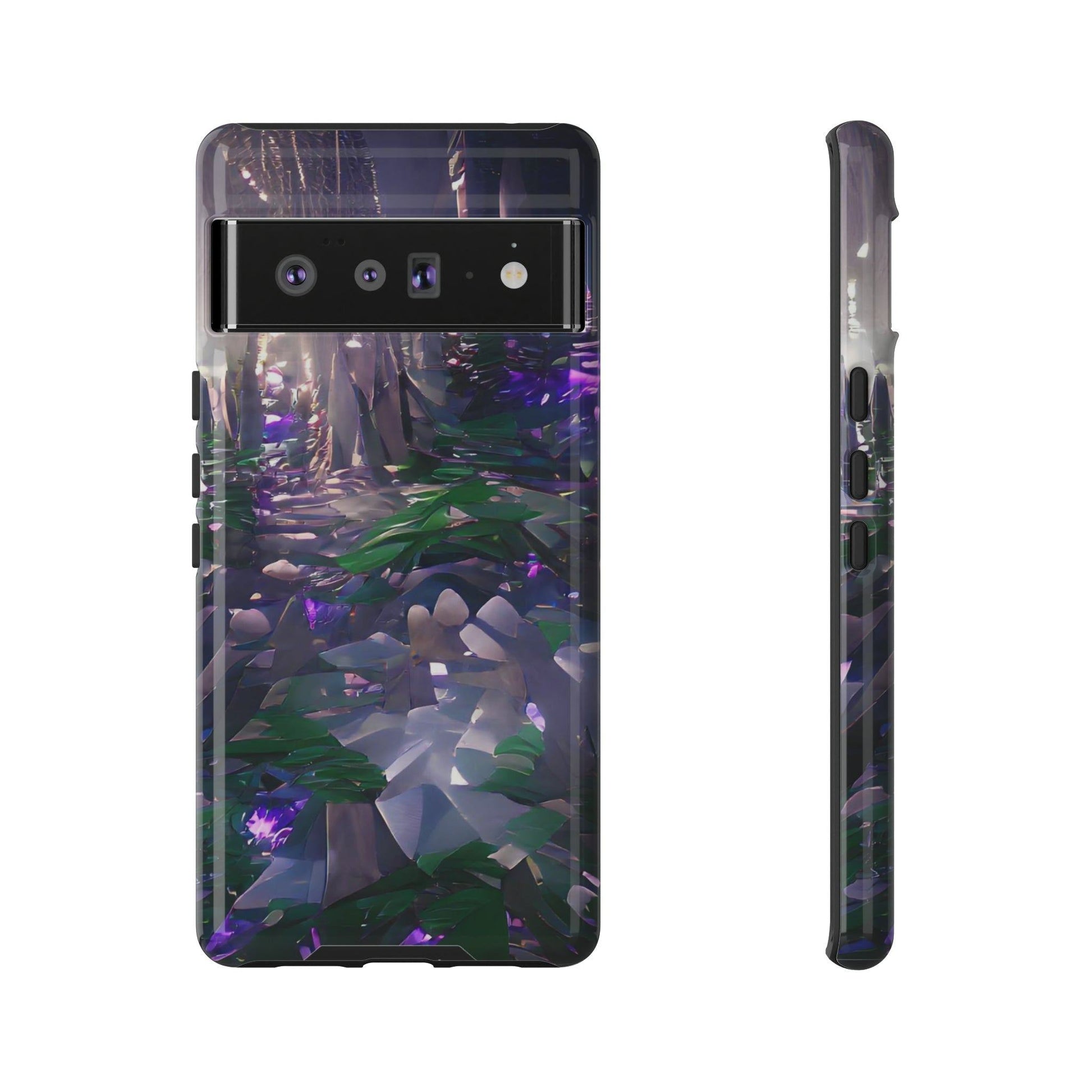 Google Pixel Crystal Forest Cover Phone Case 34.99 Accessories, Glossy, iPhone Cases, Matte, Phone accessory, Phone Cases, Samsung Cases, Tough, Valentine's Day Picks JLR Design