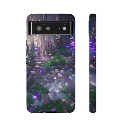 Google Pixel Crystal Forest Cover Phone Case 34.99 Accessories, Glossy, iPhone Cases, Matte, Phone accessory, Phone Cases, Samsung Cases, Tough, Valentine's Day Picks JLR Design