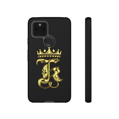 Google Pixel Gold King Cover Phone Case 39.99 Accessories, Glossy, Gold, Google, King, Matte, Phone accessory, Phone Cases, Pixel, Tough, Valentine's Day Picks JLR Design