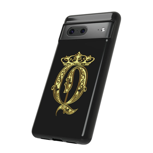 Google Pixel Gold Queen Cover Phone Case 39.99 Accessories, Glossy, Gold, Google, Matte, Phone accessory, Phone Cases, Pixel, Queen, Tough, Valentine's Day Picks JLR Design