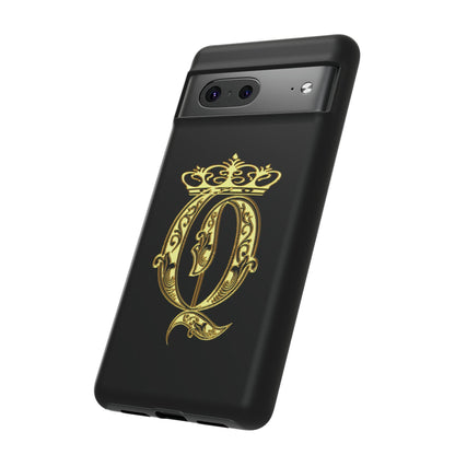 Google Pixel Gold Queen Cover Phone Case 39.99 Accessories, Glossy, Gold, Google, Matte, Phone accessory, Phone Cases, Pixel, Queen, Tough, Valentine's Day Picks JLR Design