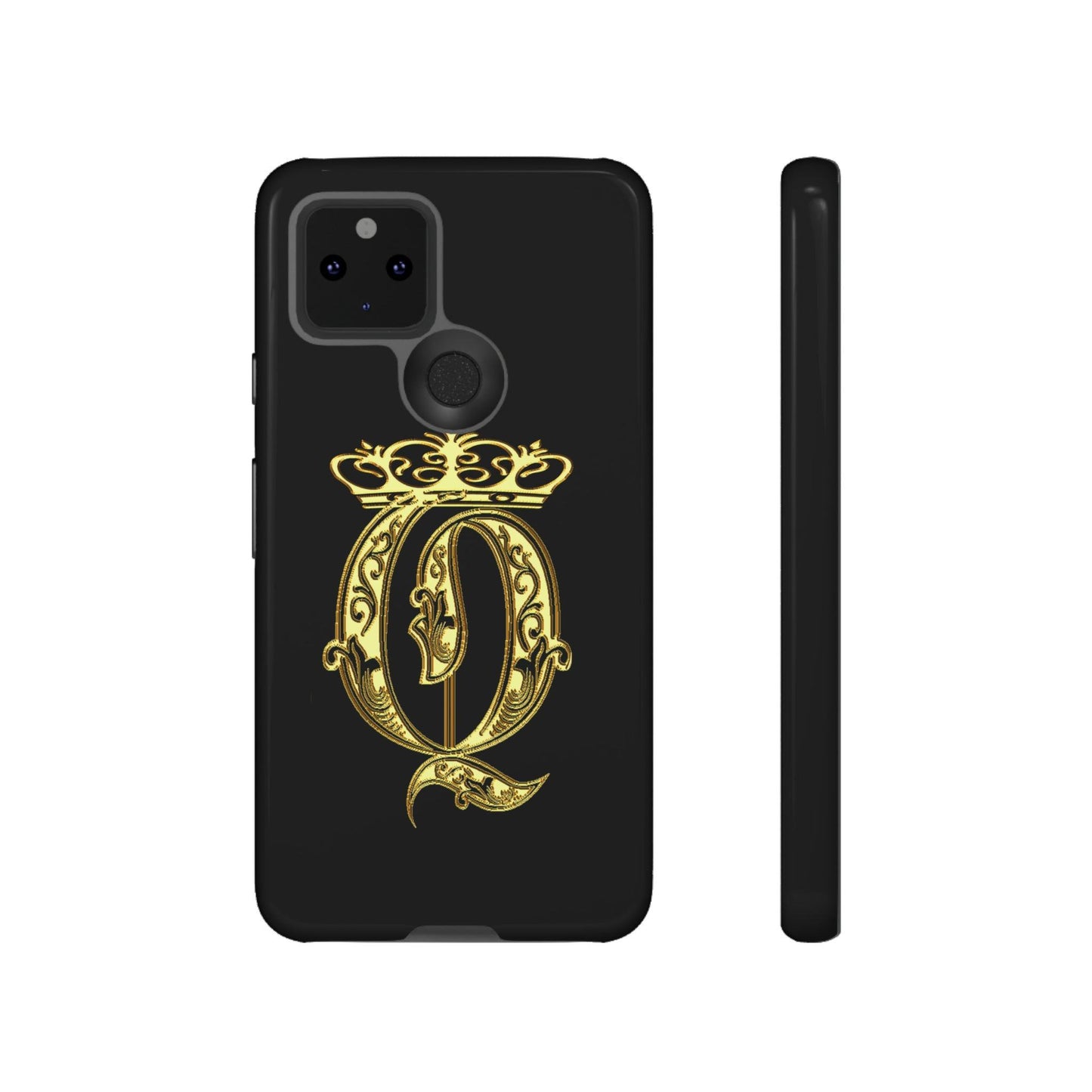 Google Pixel Gold Queen Cover Phone Case 39.99 Accessories, Glossy, Gold, Google, Matte, Phone accessory, Phone Cases, Pixel, Queen, Tough, Valentine's Day Picks JLR Design