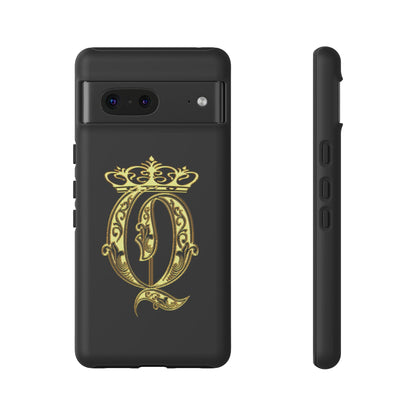 Google Pixel Gold Queen Cover Phone Case 39.99 Accessories, Glossy, Gold, Google, Matte, Phone accessory, Phone Cases, Pixel, Queen, Tough, Valentine's Day Picks JLR Design