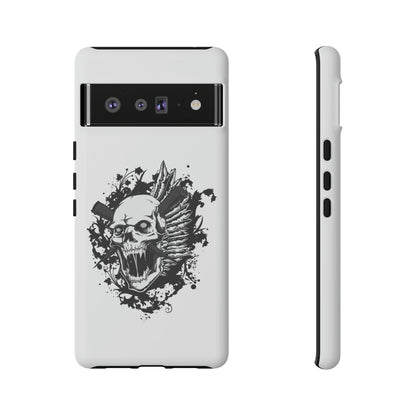 Google Pixel Impaled Skull Cover Phone Case 37.99 Accessories, Glossy, Google, Impaled, Matte, Phone accessory, Phone Cases, Pixel, Skull, Tough, Valentine's Day Picks JLR Design