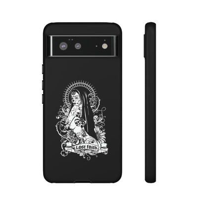 Google Pixel Lost Faith Cover Phone Case 39.99 Accessories, Faith, Glossy, Google, Lost, Matte, Phone accessory, Phone Cases, Pixel, Tough, Valentine's Day Picks JLR Design