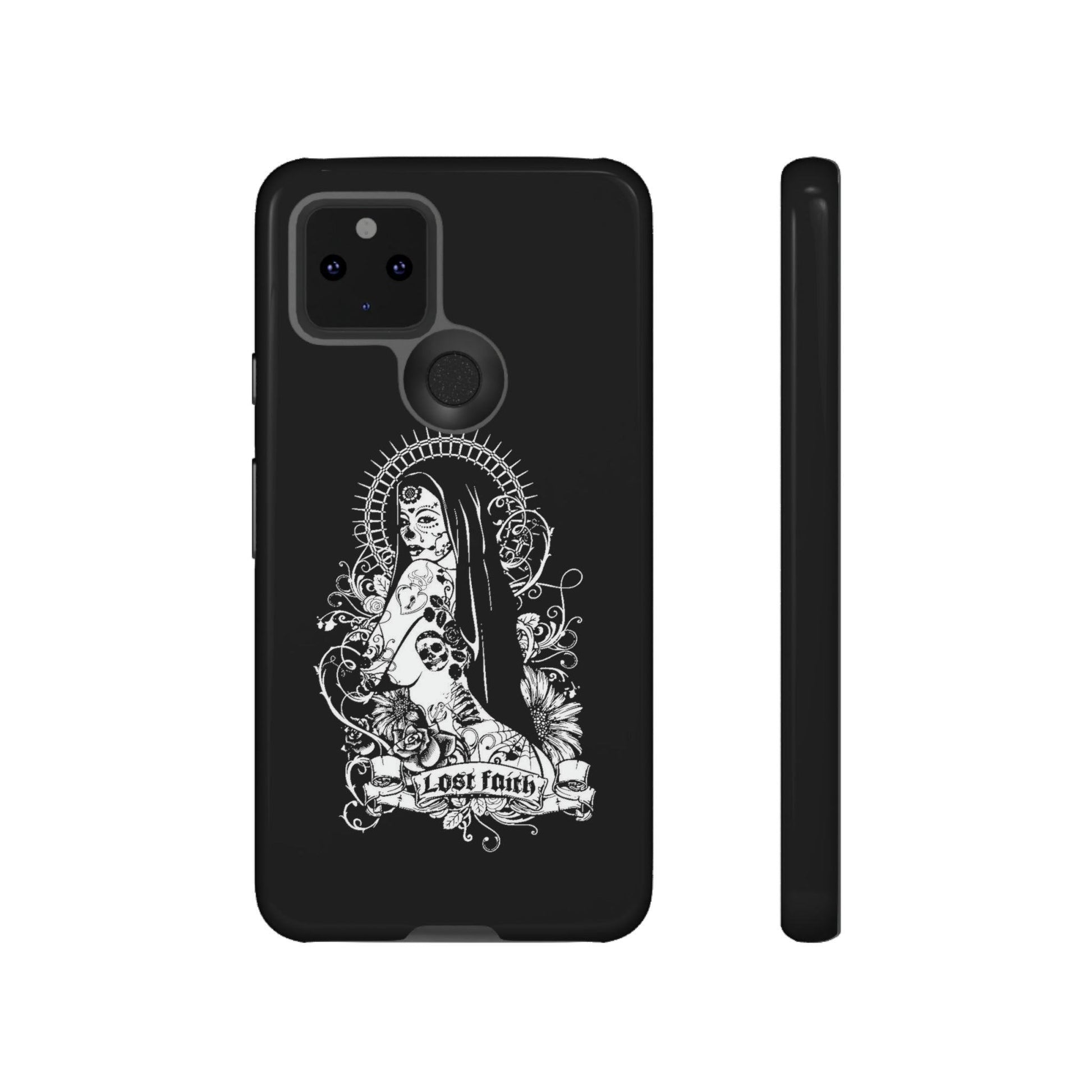 Google Pixel Lost Faith Cover Phone Case 39.99 Accessories, Faith, Glossy, Google, Lost, Matte, Phone accessory, Phone Cases, Pixel, Tough, Valentine's Day Picks JLR Design