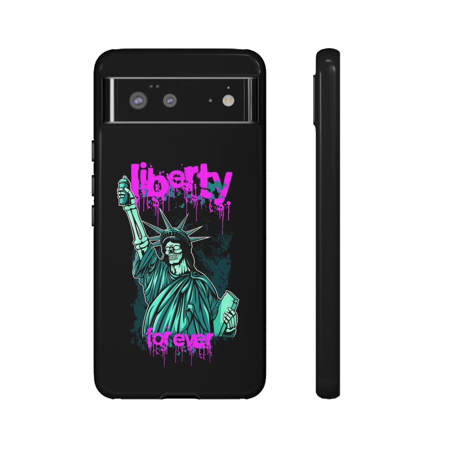 Google Pixel Rotten Liberty Cover Phone Case 39.99 Accessories, Glossy, Google, Liberty, Matte, Phone accessory, Phone Cases, Pixel, Rotten, Tough, Valentine's Day Picks JLR Design