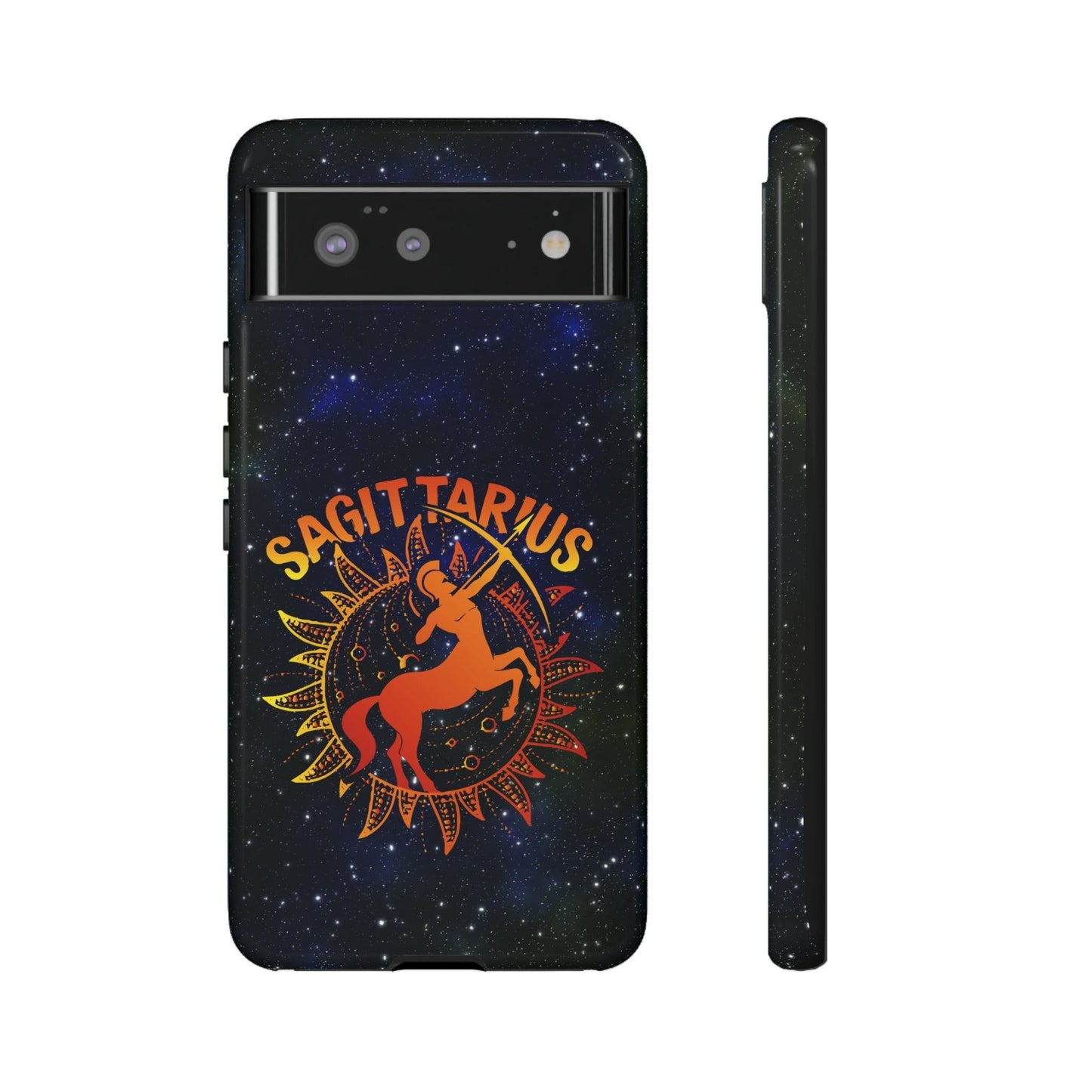 Google Pixel Sagittarius Cover Phone Case 54.99 Accessories, Glossy, iPhone Cases, Matte, Phone accessory, Phone Cases, Samsung Cases JLR Design