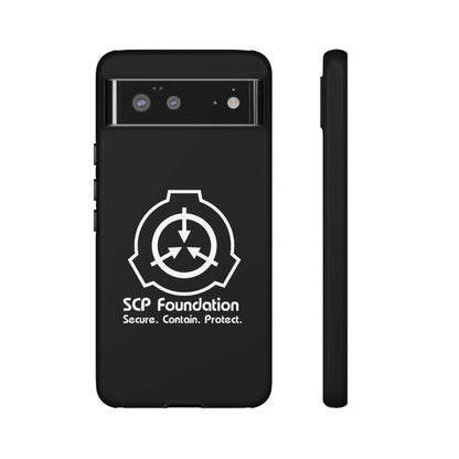Google Pixel SCP Foundation schwarz Cover -- Google Pixel SCP Foundation schwarz Cover - undefined Phone Case | JLR Design