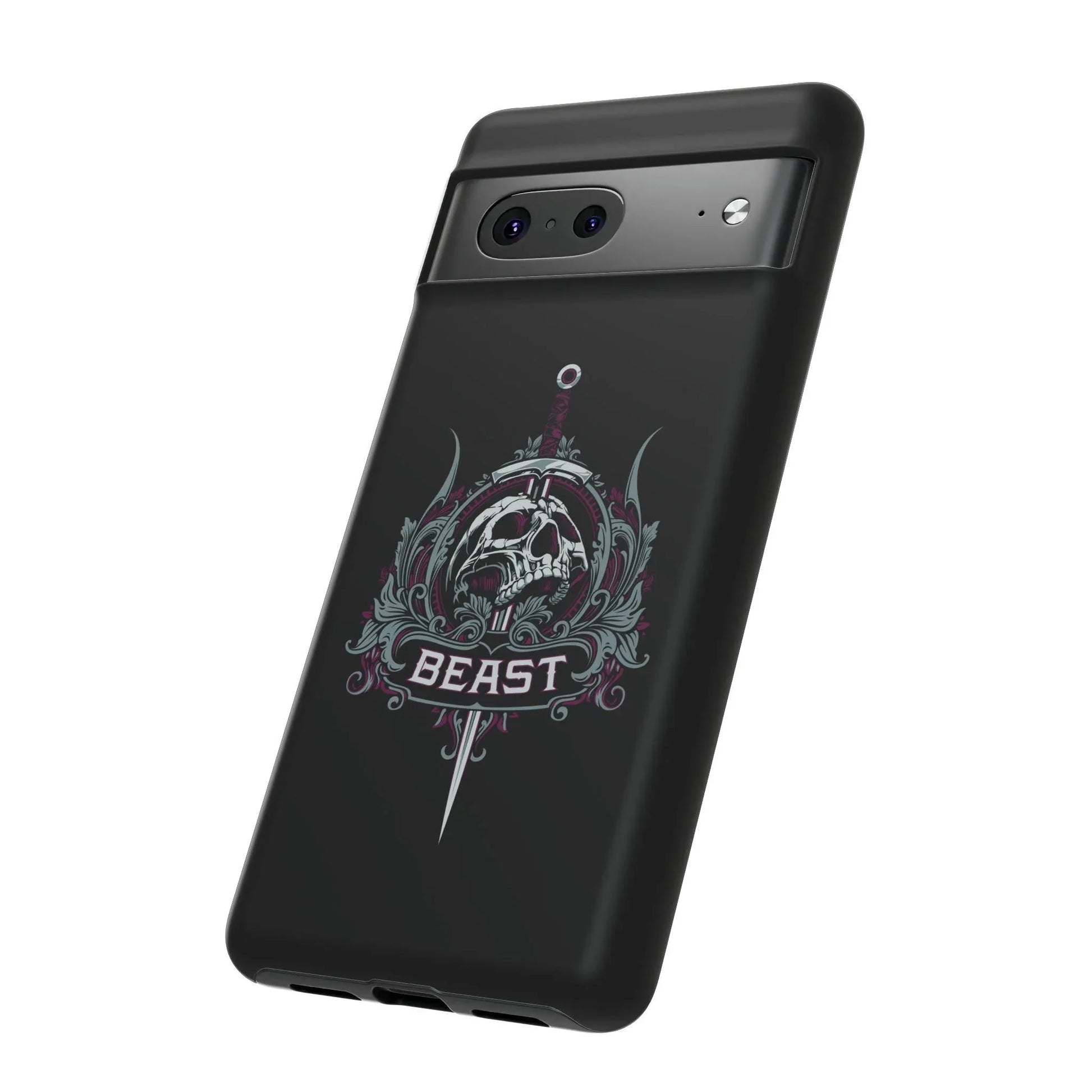 google-pixel-skull-dagger-cover-phone-case-jlr-design-91988 - JLR Design