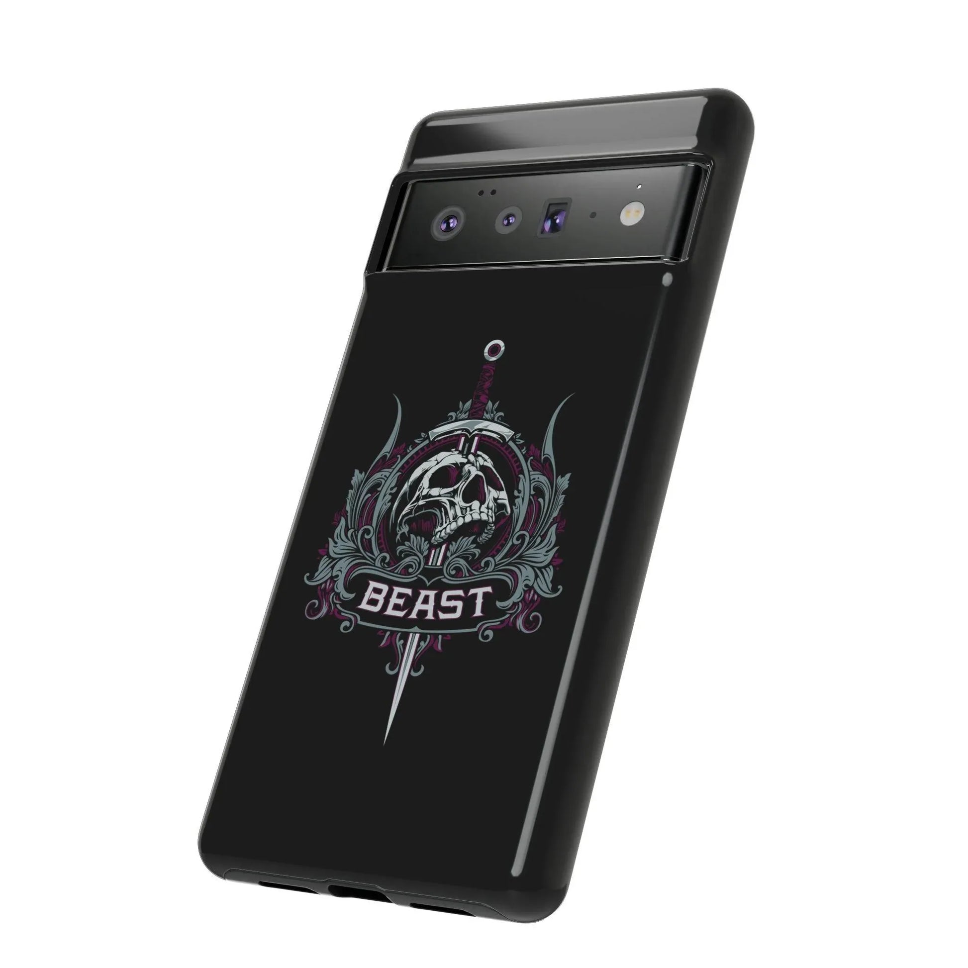 google-pixel-skull-dagger-cover-phone-case-jlr-design-50029 - JLR Design