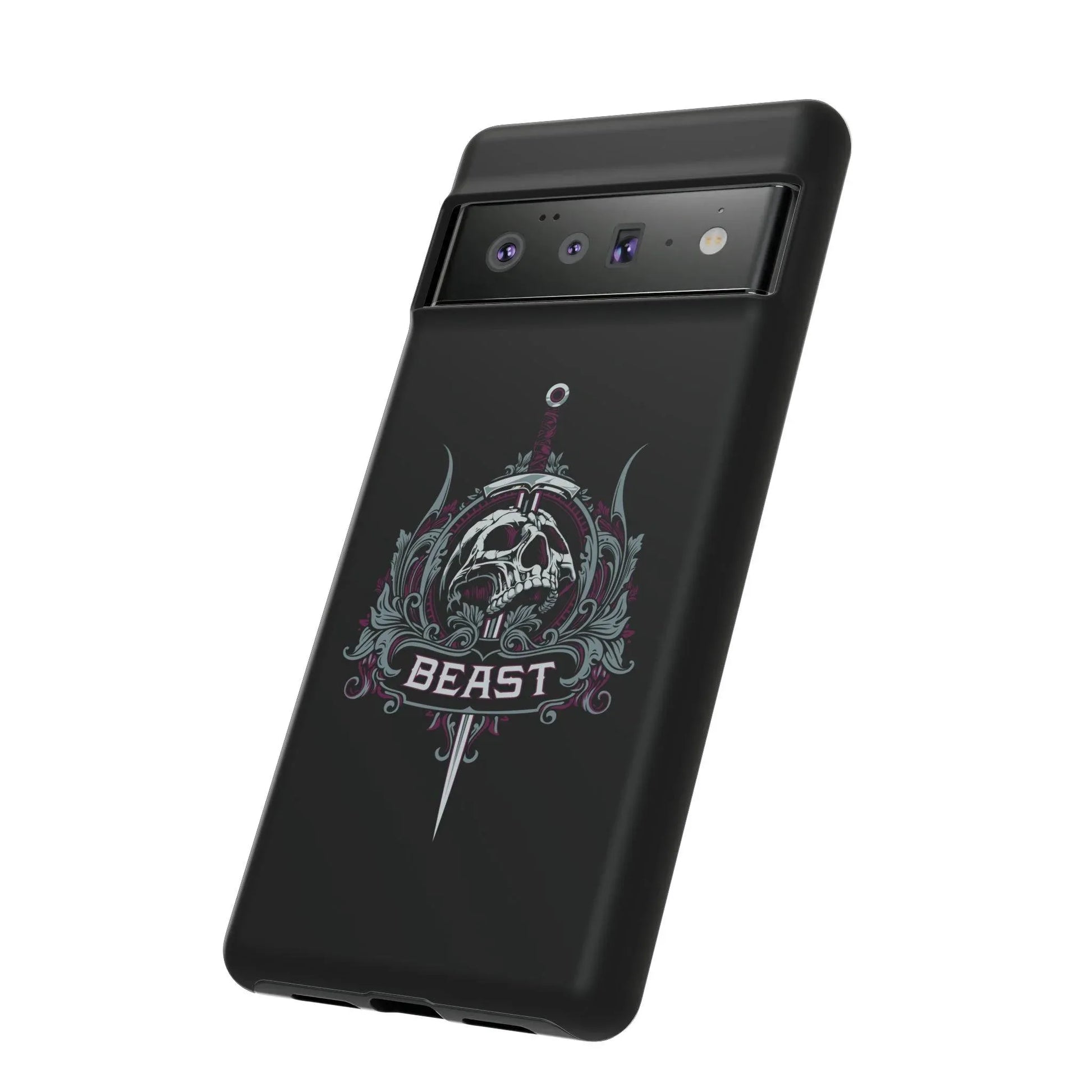 google-pixel-skull-dagger-cover-phone-case-jlr-design-55607 - JLR Design