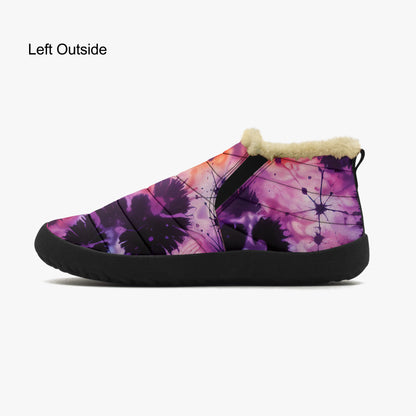 Gothic Tie Dye v3 Faux Fur Slipper Slipper JLR Design