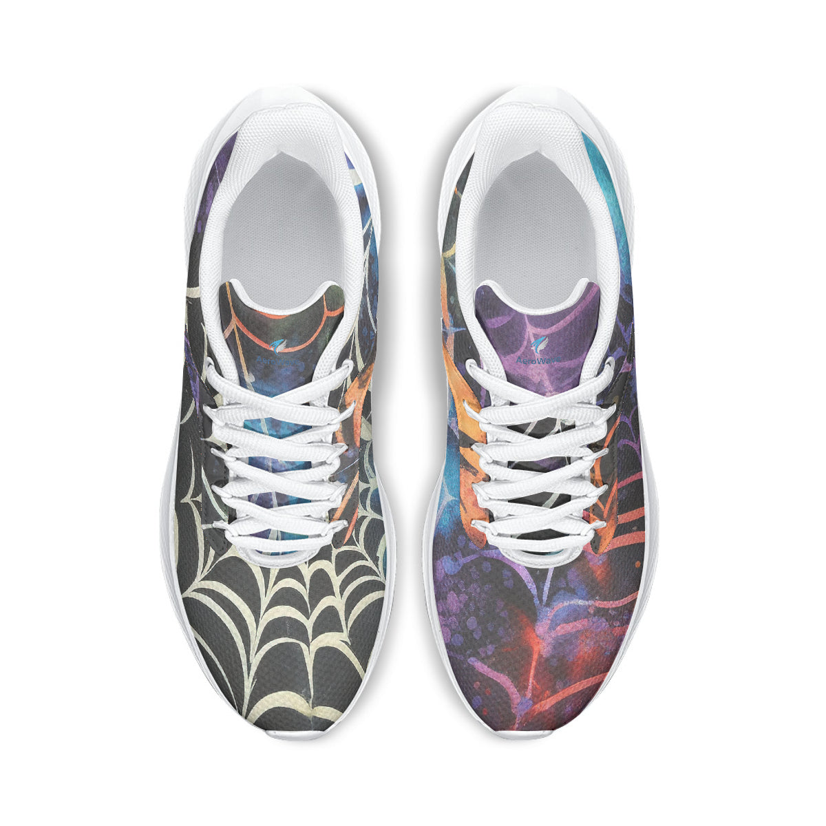 Gothic Tie Dye v4 AeroWave Performance Laufschuhe Sneakers JLR Design