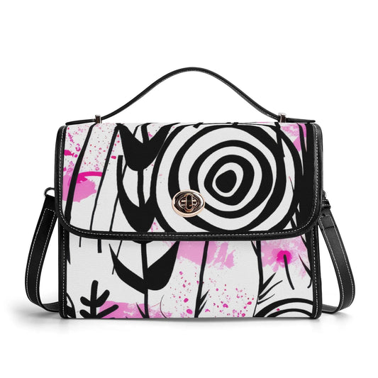 Graffiti Blüten v11 Satchel Bag Umhängetasche Umhängetasche JLR Design