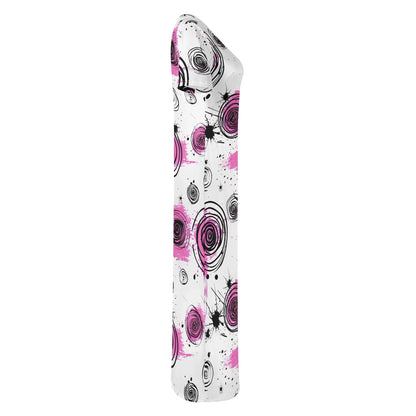 graffiti-bluten-v4-short-sleeve-long-dress-long-dress-jlr-design-34202 - JLR Design