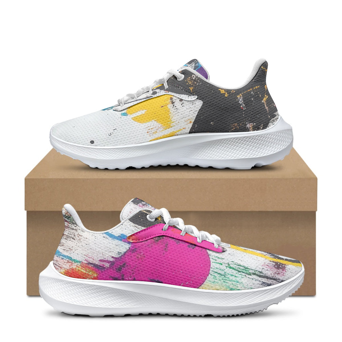 Graffiti Hearts AeroWave Performance Laufschuhe Sneakers JLR Design