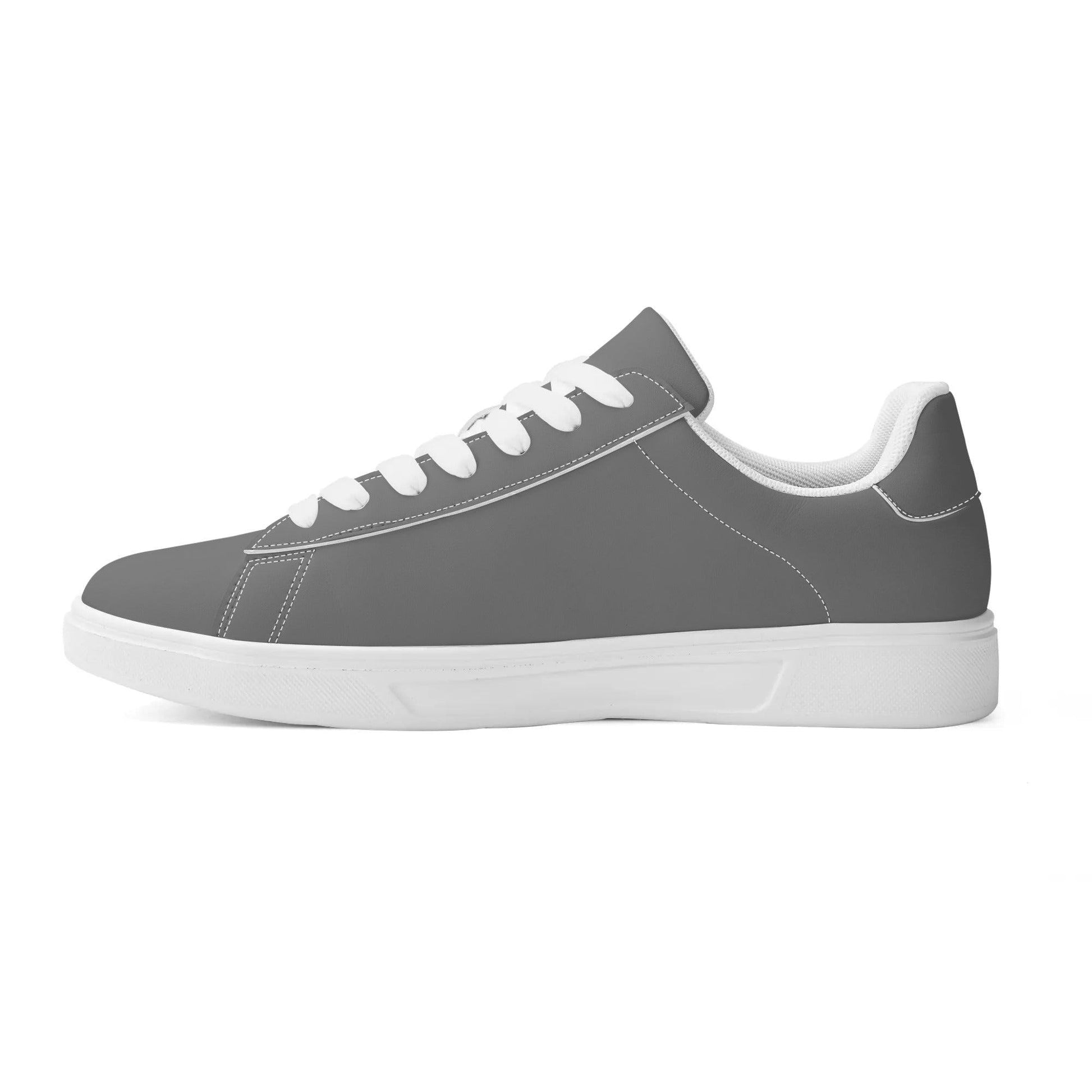 Graue Low Top Leather Sneaker Low Top Sneaker 74.99 Grau, Leather, Low, Sneaker, Top JLR Design