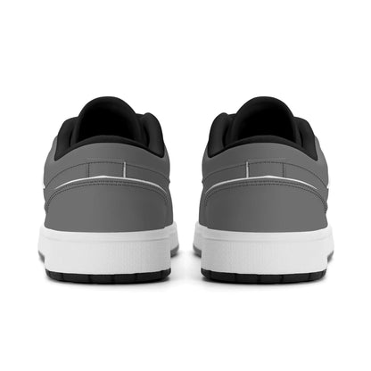graue-low-top-leder-sneaker-fur-herren-sneaker-jlr-design-65360 - JLR Design