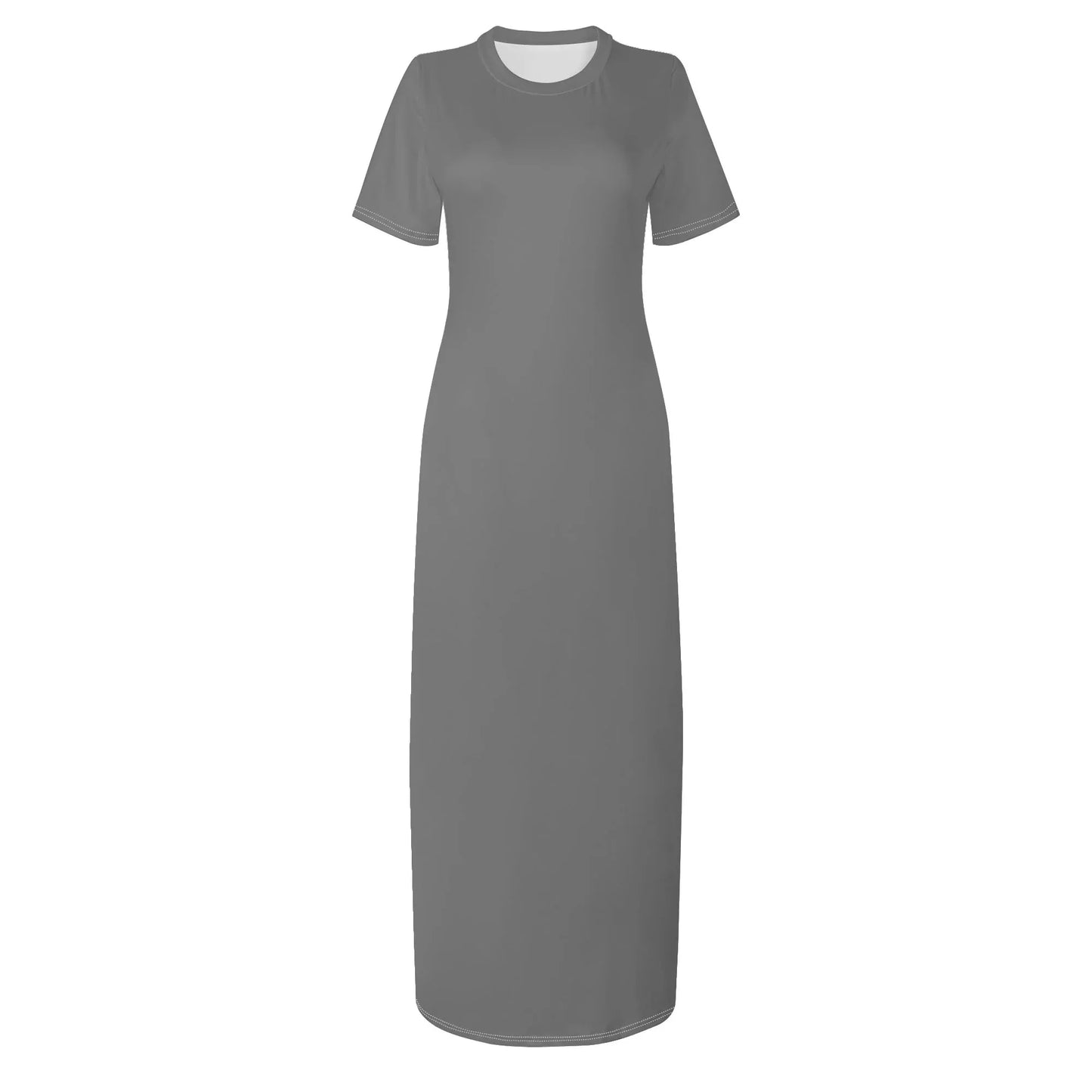 graues-short-sleeve-long-dress-long-dress-jlr-design-36845 - JLR Design