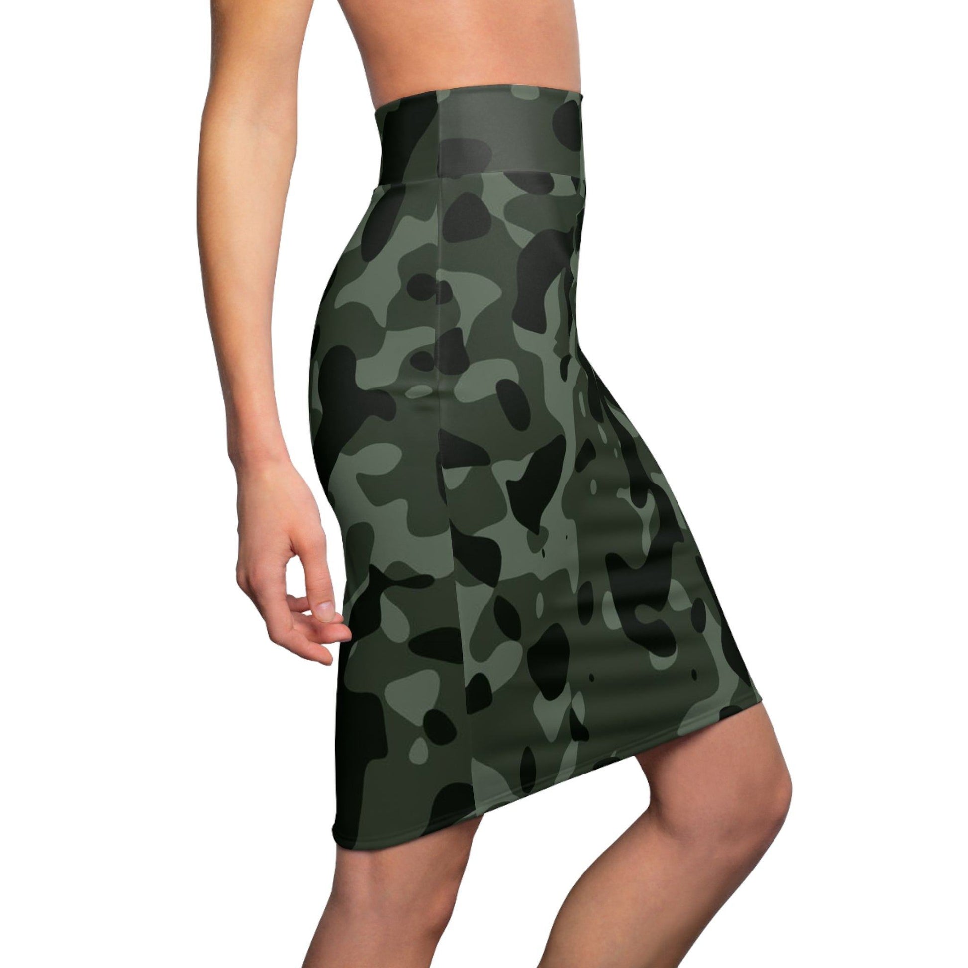 Green Camouflage Bleistiftrock Bleistiftrock 74.99 All Over Print, AOP, AOP Clothing, Assembled in the USA, Assembled in USA, Bleistiftrock.Green, Camouflage, Made in the USA, Made in USA, Skirts & Dresses, Sublimation, Women's Clothing JLR Design