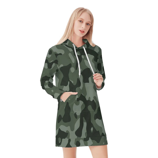 green-camouflage-velvet-hoodie-dress-hoodiekleid-jlr-design-46372 - JLR Design
