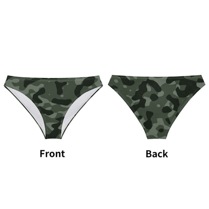 Green Camouflage Damen Slip Damen Slip JLR Design