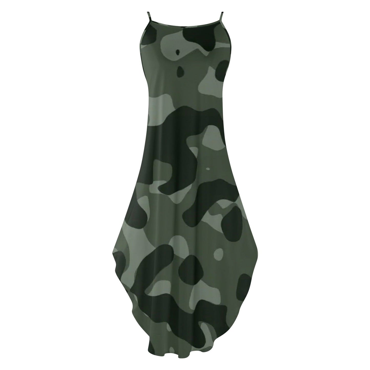 Green Camouflage elegantes ärmelloses Abendkleid Abendkleid 77.99 Abendkleid, Camouflage, Elegant, Green, ärmellos JLR Design