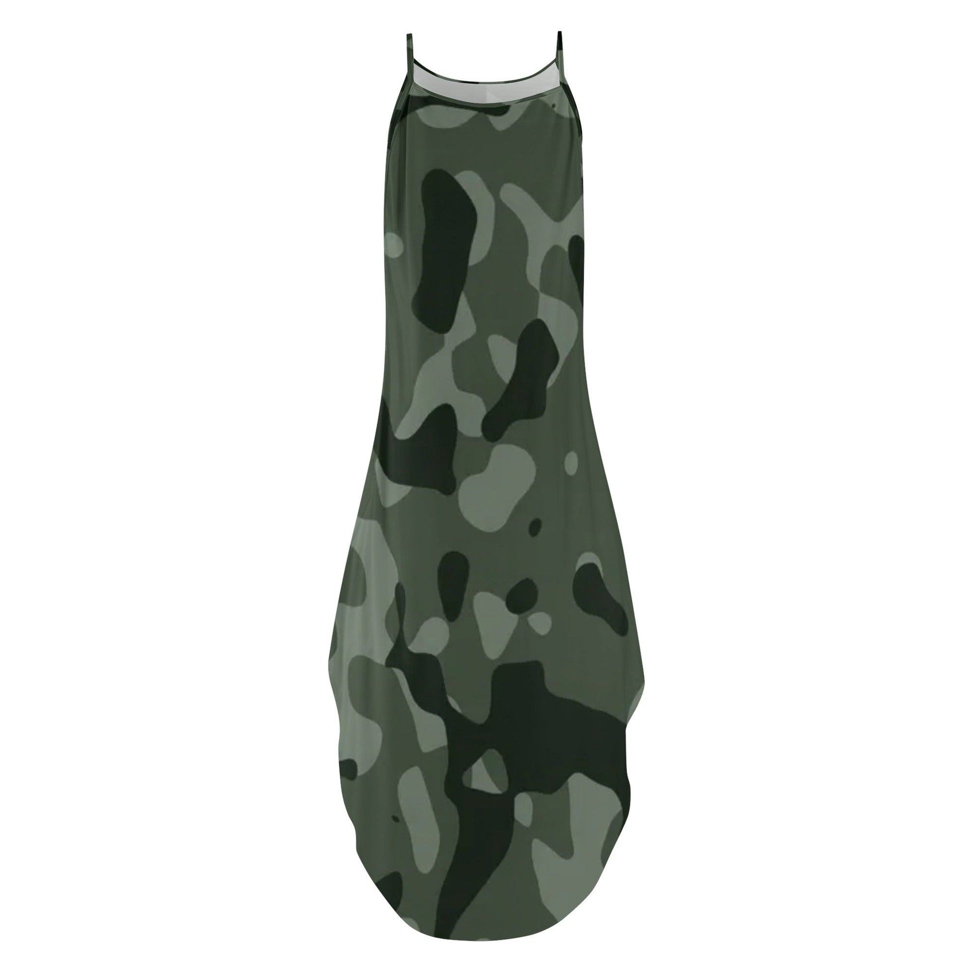 Green Camouflage elegantes ärmelloses Abendkleid Abendkleid 77.99 Abendkleid, Camouflage, Elegant, Green, ärmellos JLR Design