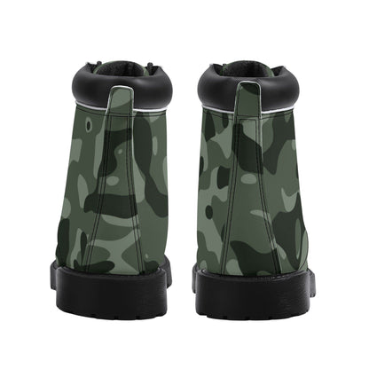 Green Camouflage Ganzjahres Stiefel für Damen Lederstiefel 82.99 Camouflage, Damen, Ganzjahres, Green, Lederstiefel JLR Design