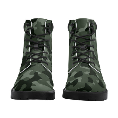 Green Camouflage Ganzjahres Stiefel für Damen Lederstiefel 82.99 Camouflage, Damen, Ganzjahres, Green, Lederstiefel JLR Design