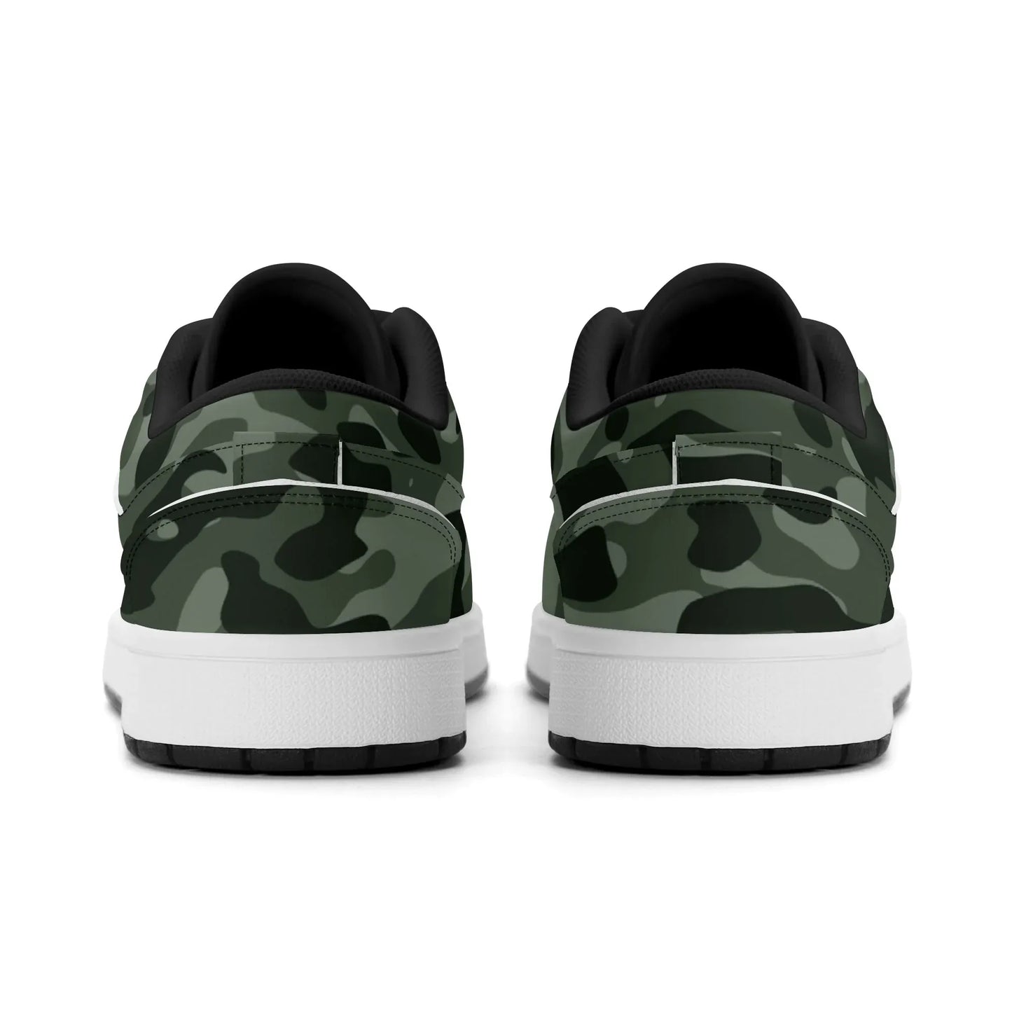 green-camouflage-low-top-leder-sneaker-fur-damen-sneaker-jlr-design-80933 - JLR Design