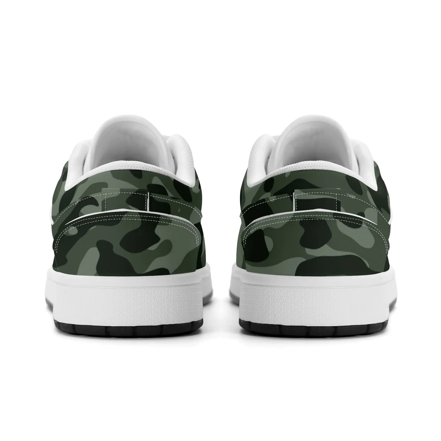 green-camouflage-low-top-leder-sneaker-fur-damen-sneaker-jlr-design-47102 - JLR Design