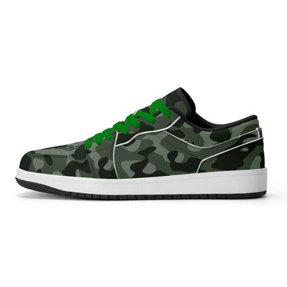 green-camouflage-low-top-leder-sneaker-fur-damen-sneaker-jlr-design-98820 - JLR Design