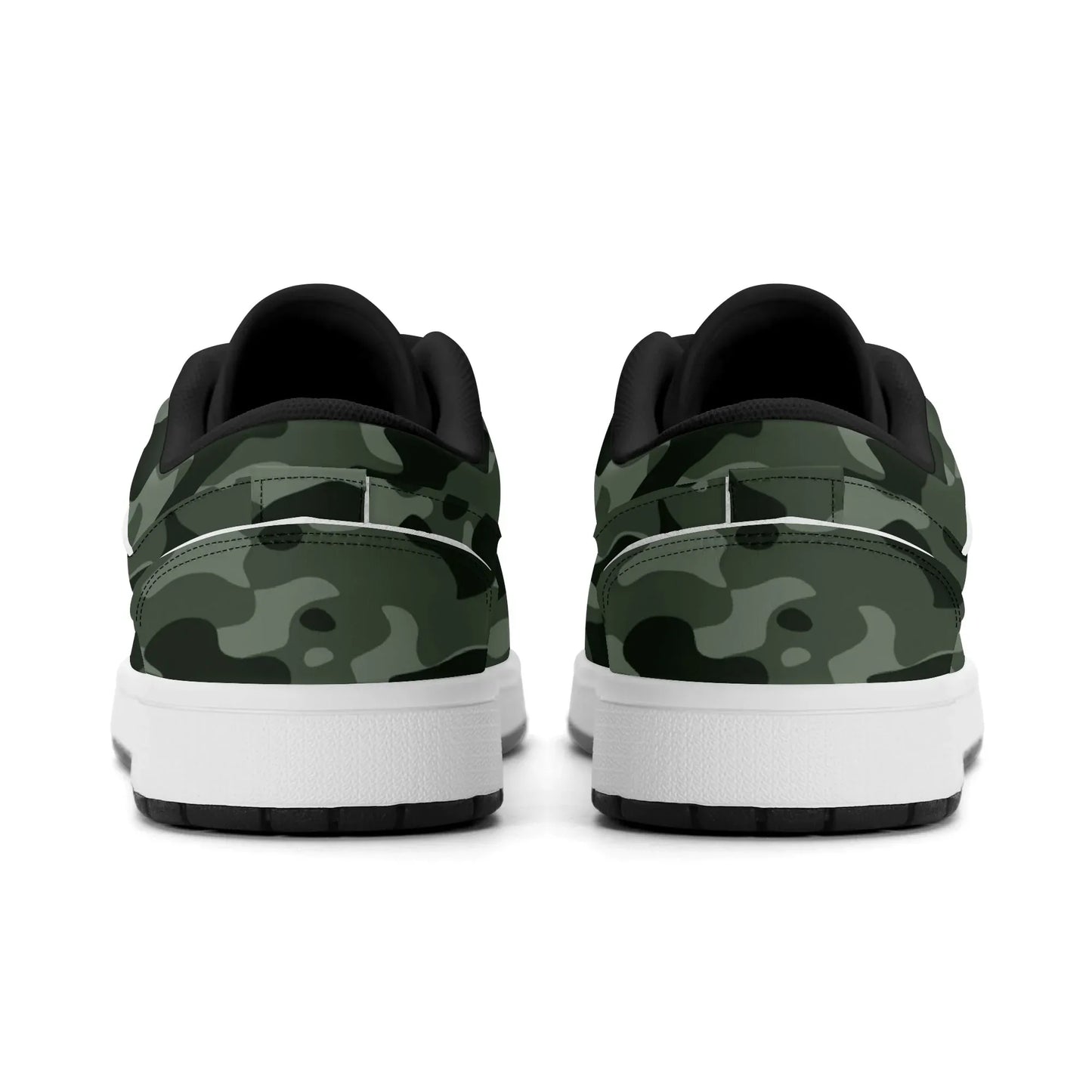 green-camouflage-low-top-leder-sneaker-fur-herren-sneaker-jlr-design-94569 - JLR Design