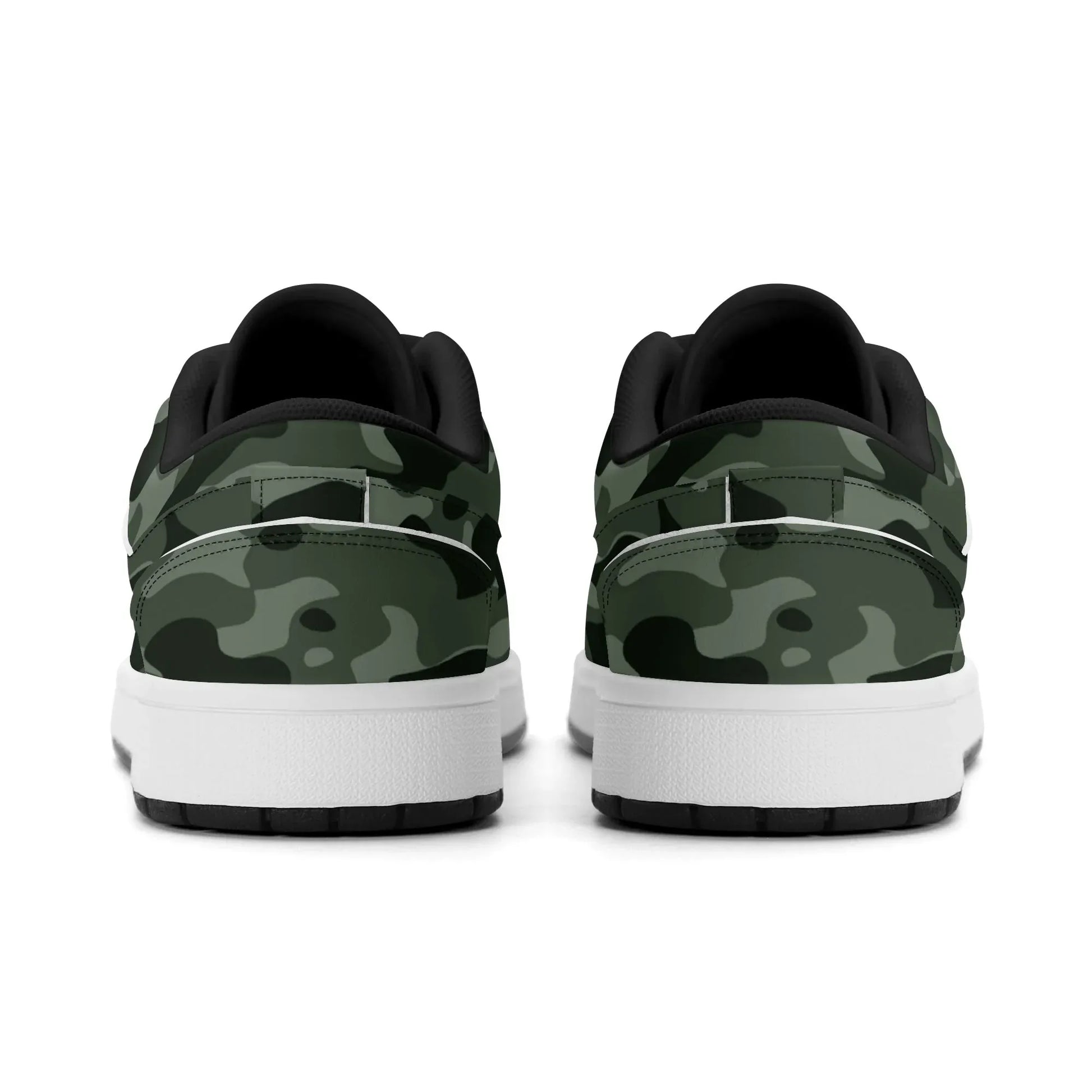 green-camouflage-low-top-leder-sneaker-fur-herren-sneaker-jlr-design-94569 - JLR Design