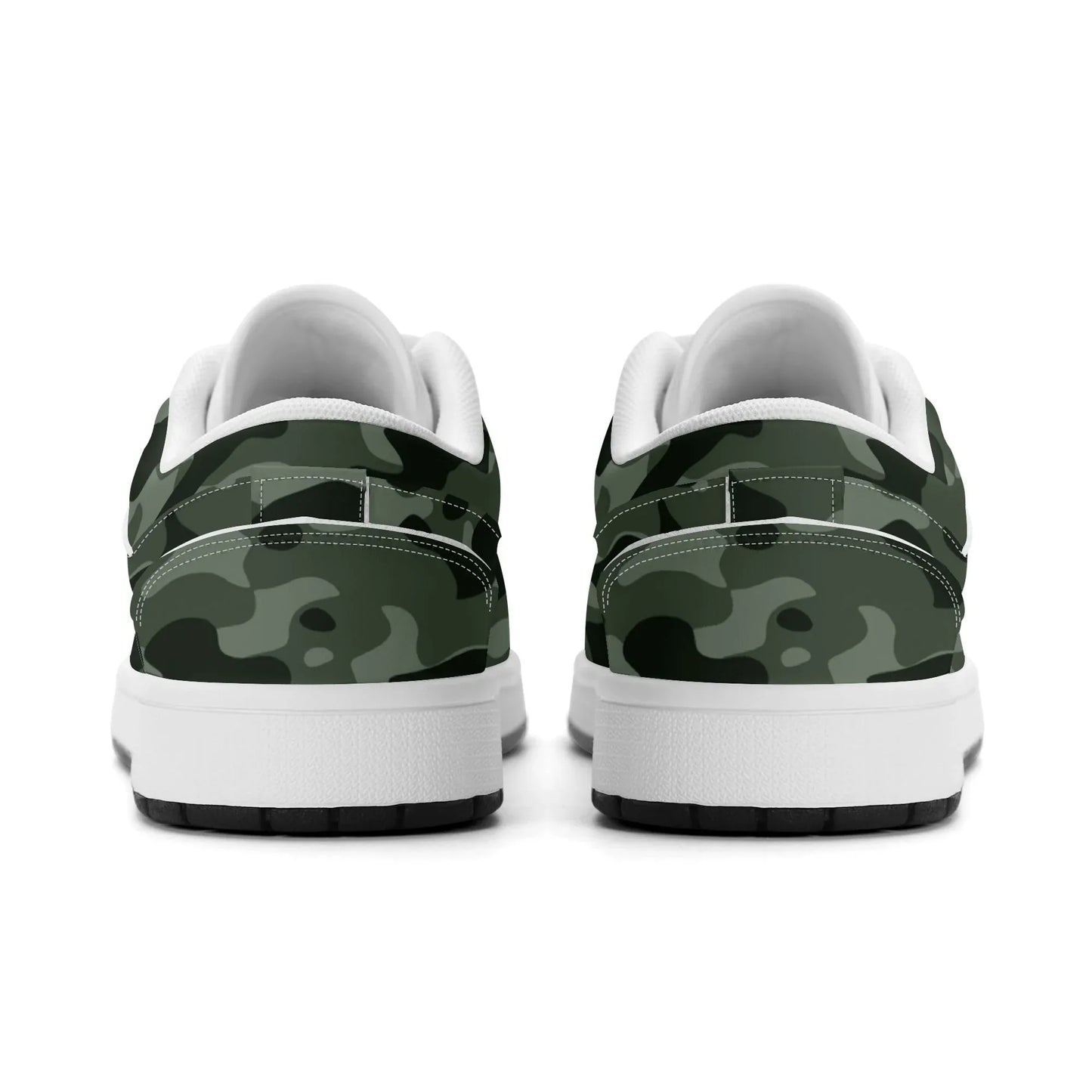 green-camouflage-low-top-leder-sneaker-fur-herren-sneaker-jlr-design-67548 - JLR Design