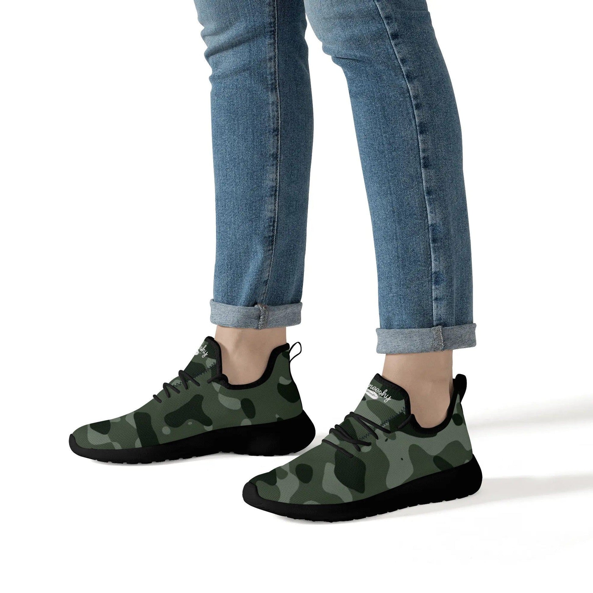 Green Camouflage Meeshy Lightweight Sneaker für Damen Sneaker 86.99 Camouflage, Damen, Green, Lightweight, Meeshy, Sneaker JLR Design