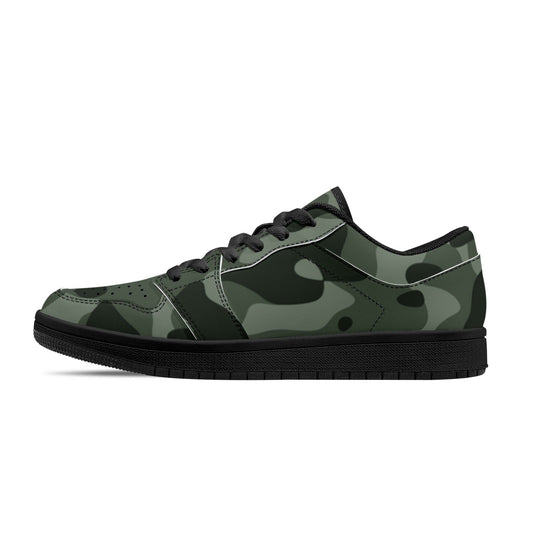 Green Camouflage Top Low Sneaker für Herren Low Top Sneaker 79.99 JLR Design