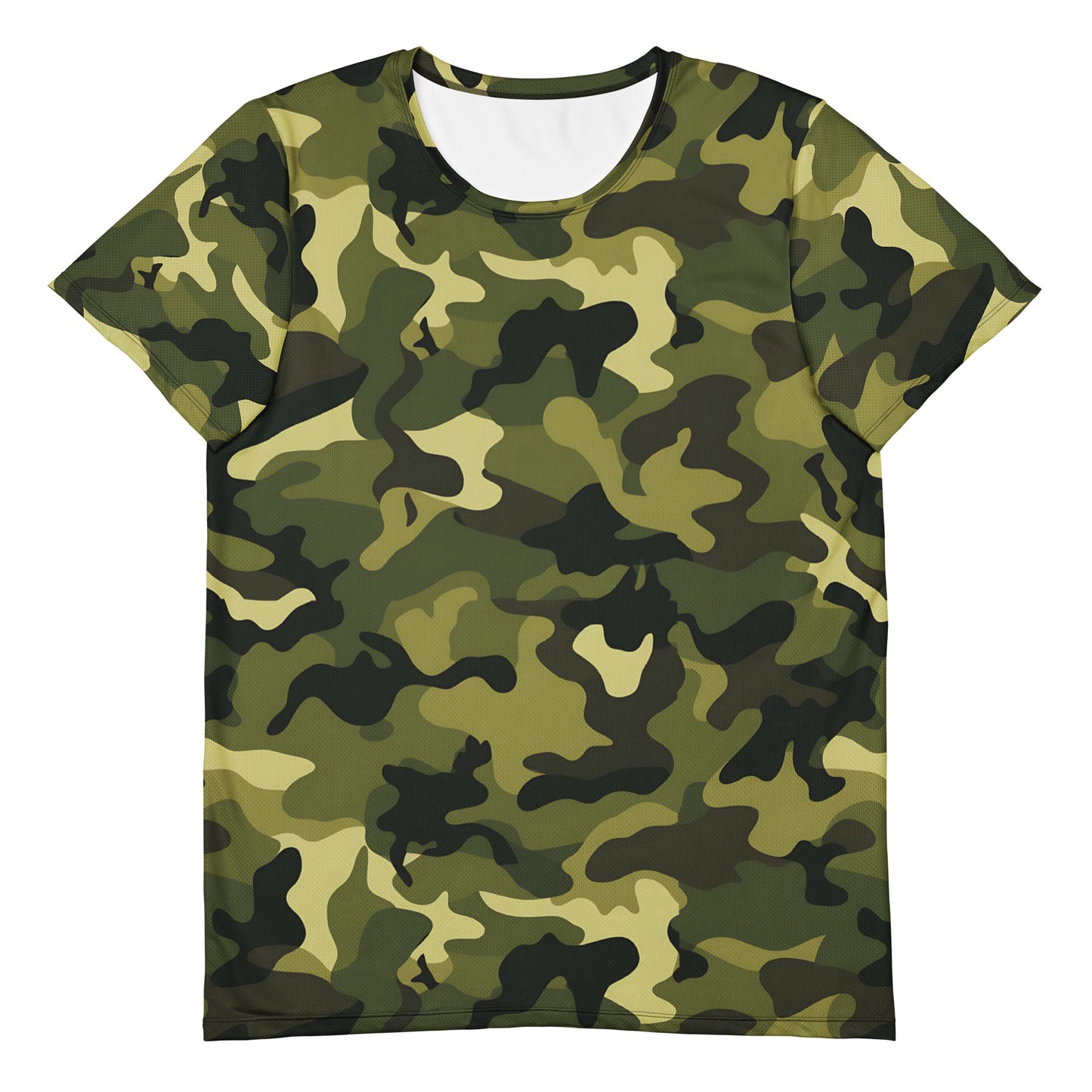 Green Camouflage v1 Sport-T-Shirt für Herren Sport T-Shirt JLR Design