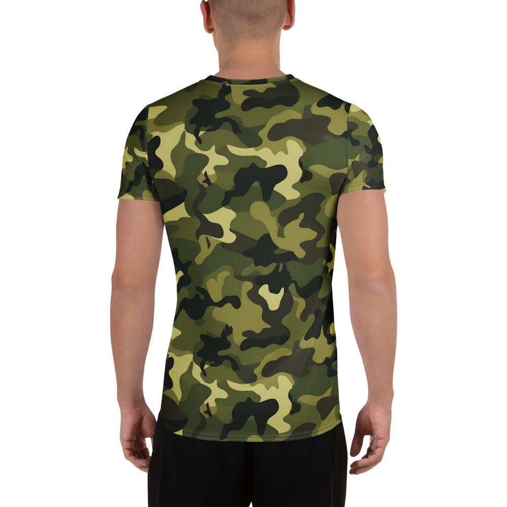 Green Camouflage v1 Sport-T-Shirt für Herren Sport T-Shirt JLR Design
